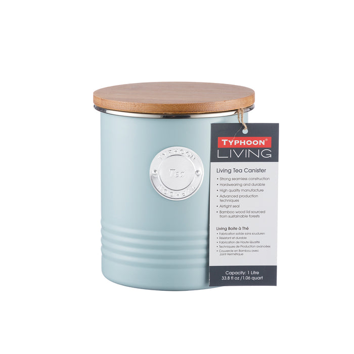 Living - Vorratsbehälter Tee, pastellblau, 1 Liter