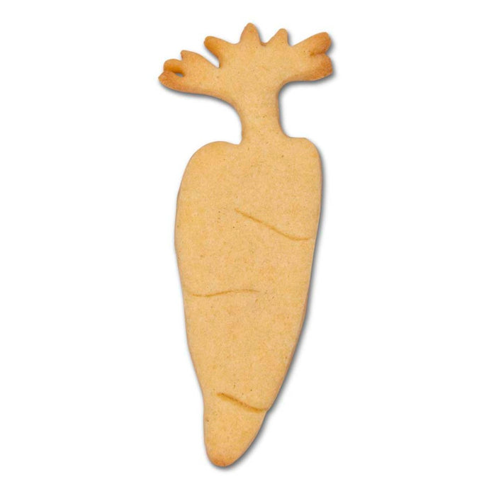 Präge-Ausstecher Karotte 9 cm Edelstahl