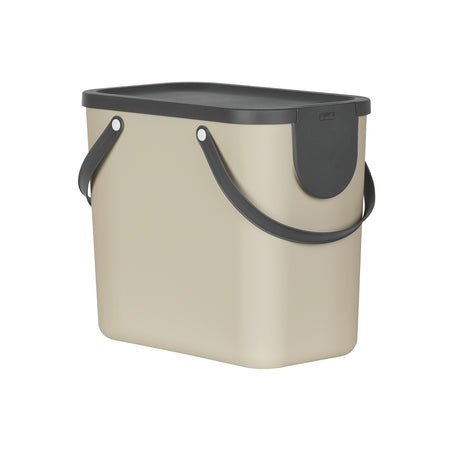 Abfallbehälter Albula 25l 40x23,5x34cm cappuccino