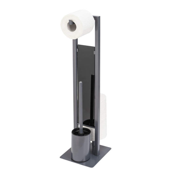 Stand WC-Garnitur Lorey - Fachgeschäft Grau Rivalta für Haushaltswaren