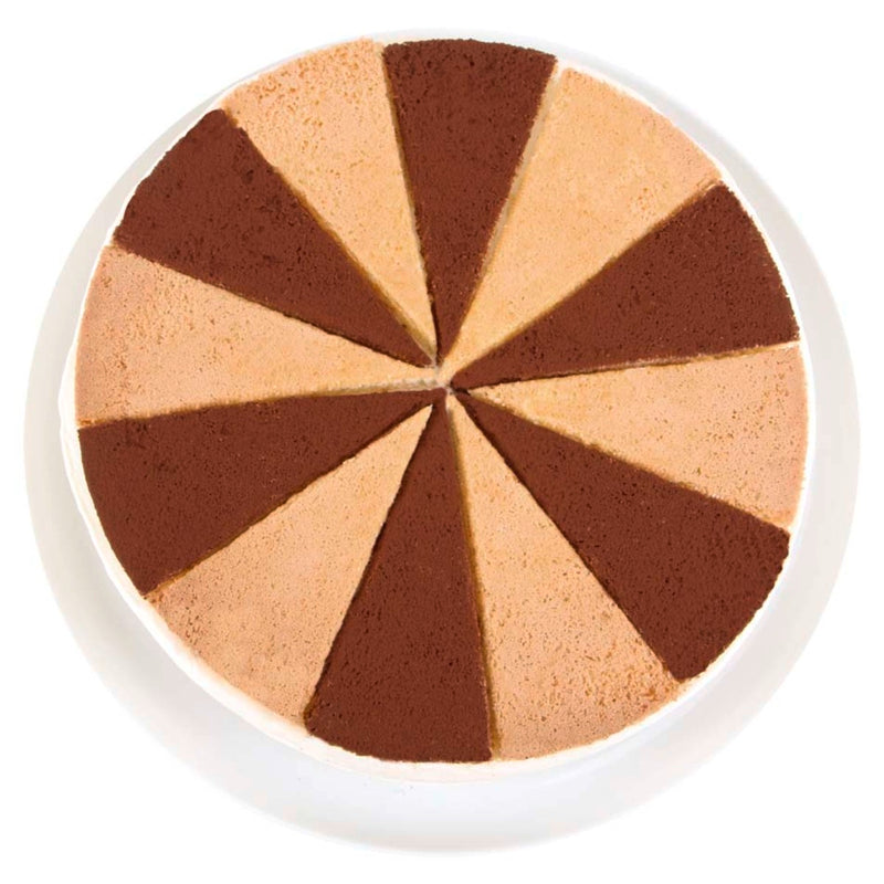 Torteneinteiler ø 27,5 cm für 12 oder 16 Stücke Weiss Kunststoff-PP