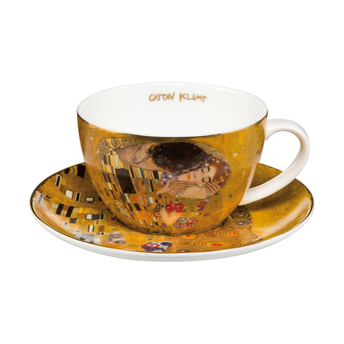 Tee-/ Cappuccinotasse Gustav Klimt - Der Kuss