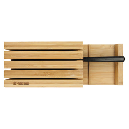 Bambus-Messerblock inklusive 4 Messer, Universal-
