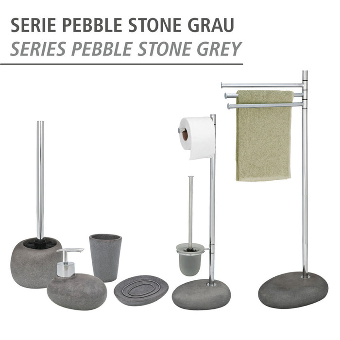Stand WC-Garnitur Pebble Stone Grey