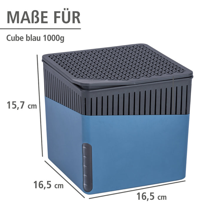 Raumentfeuchter Cube Blau 1000 g