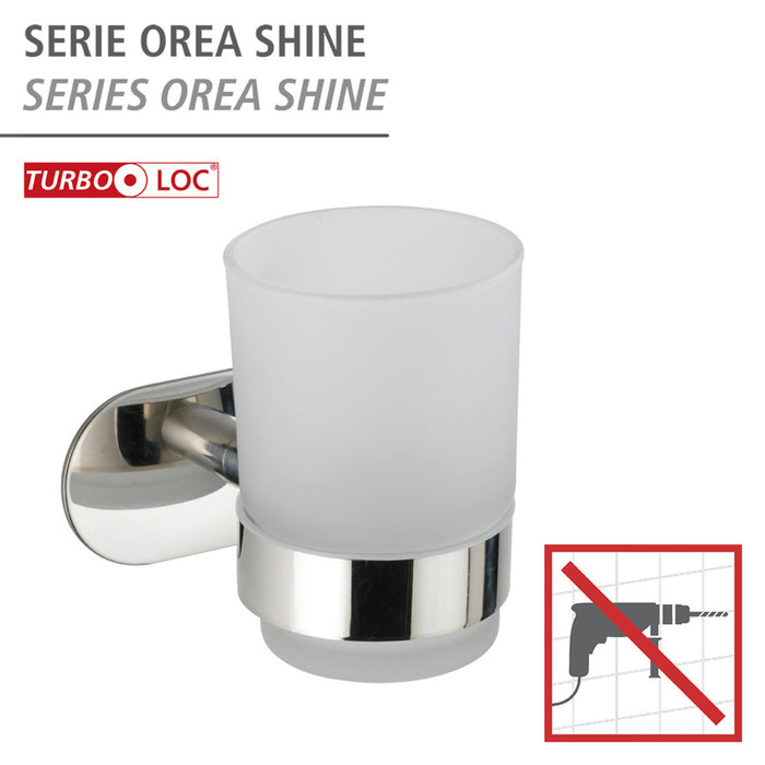Turbo-Loc® Zahnputzbecherhalter Uno Orea Shine