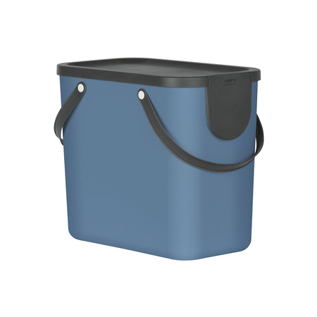 Abfallbehälter Albula 25l 40x23,5x34cm horizon blue
