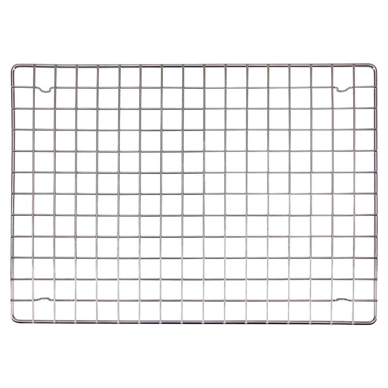 Tortengitter / Kühlgitter 45 x 32 cm mit Füßen rechteckig Metall