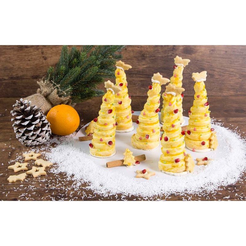 Schillerlocken 14 cm x ø 0,3/3,5 cm 6 Stück Edelstahl