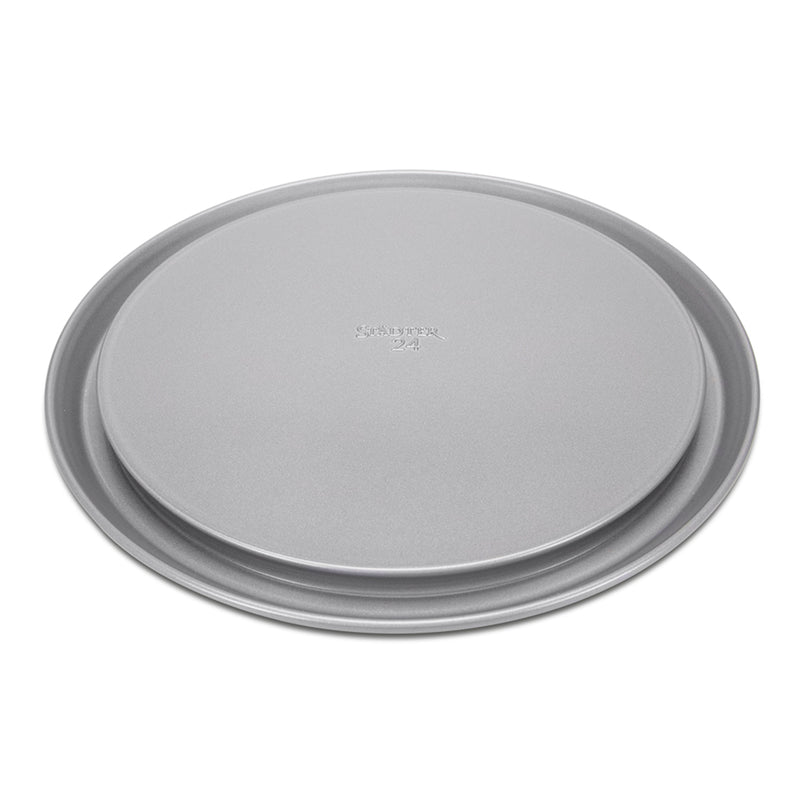 we love baking Springform ø 24 cm / H 7 cm mit Flachboden Silber Metal