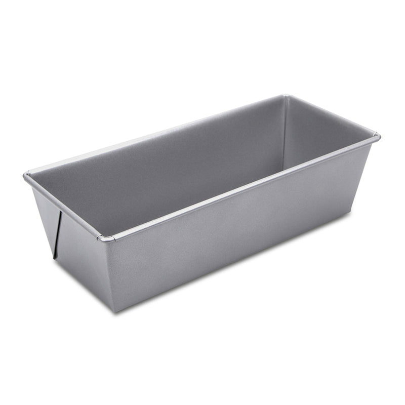 we love baking Kastenform 24 x 10 cm / H 7 cm Silber Metall