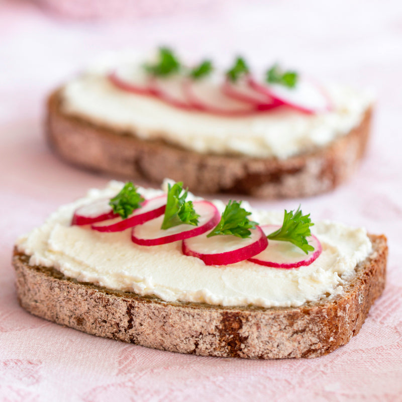 we love baking Brotbackform 26 x 11,5 cm / H 7,5 cm Silber Metall