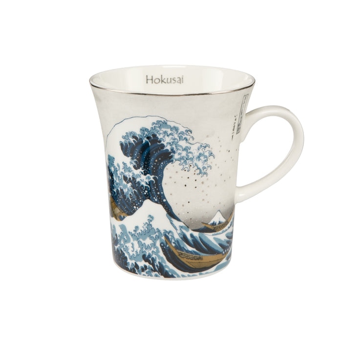 Künstlertasse Katsushika Hokusai - Die Welle - Silber