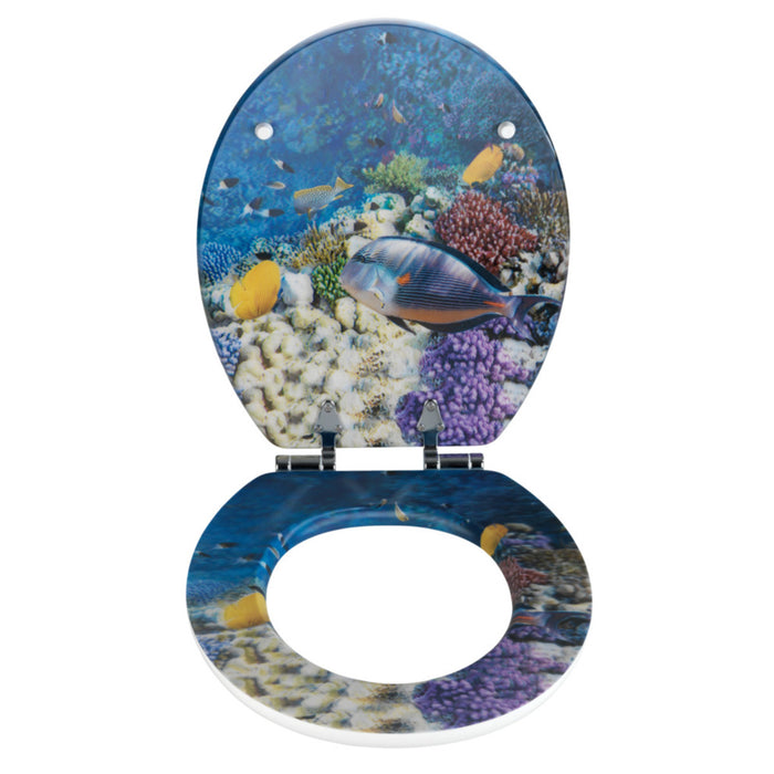 WC-Sitz Fish mit 3D-Effekt