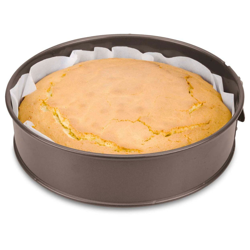 Backpapier ø 37 cm 10 Stück Rund Weiss Papier