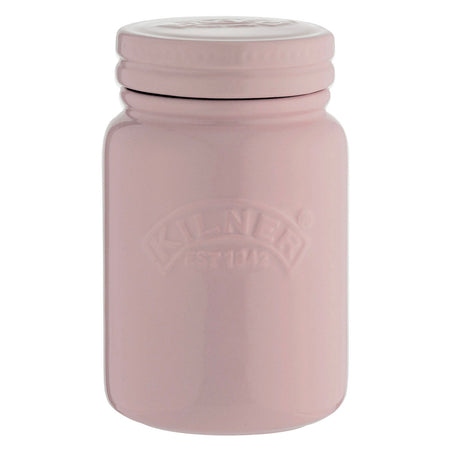 Keramik-Vorratsglas, rosa, 0.6 Liter