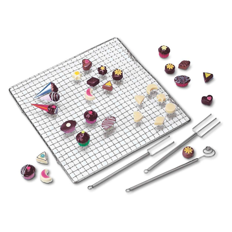 Pralinen-Set 4-teilig Edelstahl