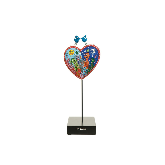 Figur James Rizzi Love in the Heart of City