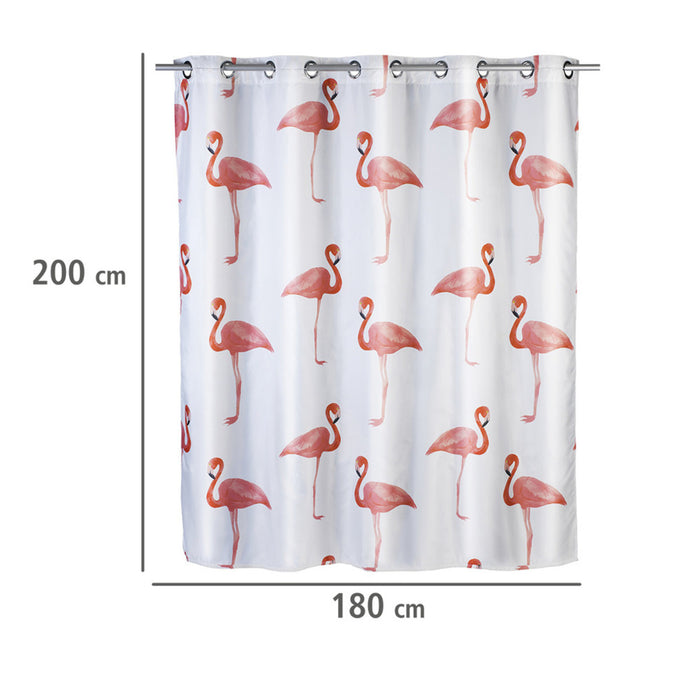 Anti-Schimmel Duschvorhang Flamingo Flex