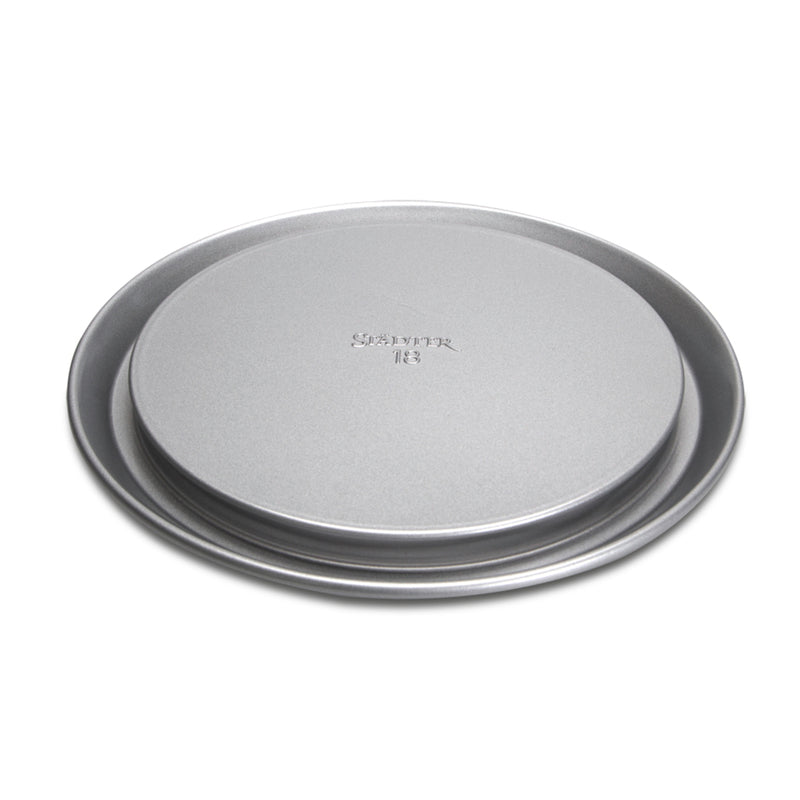 we love baking Springform ø 18 cm / H 10,5 cm mit Flachboden Silber Me