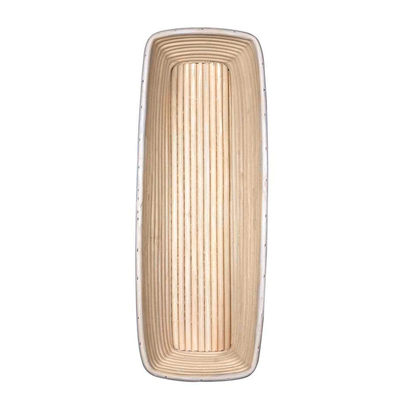 Gärkorb Rechteck 38,5 x 13,5 cm / H 6,5 cm Rattan
