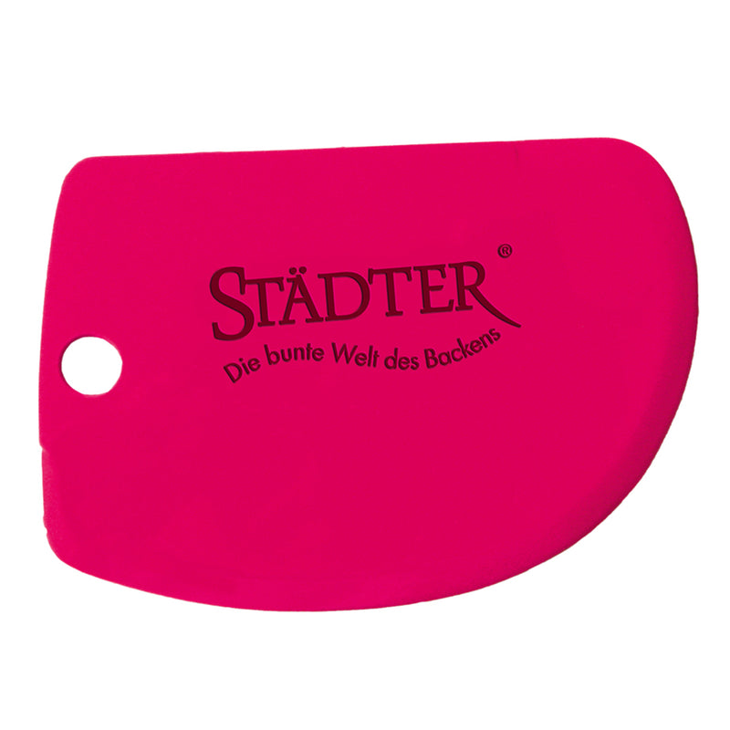 Teigschaber 8,5 x 12,5 cm Weiss Kunststoff