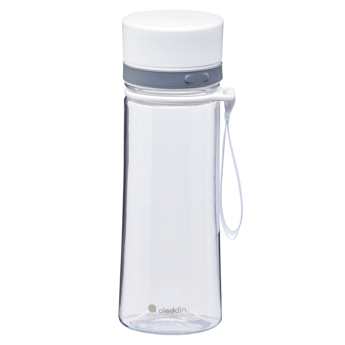 Aveo Wasserflasche, Clear & White, 0.35 L