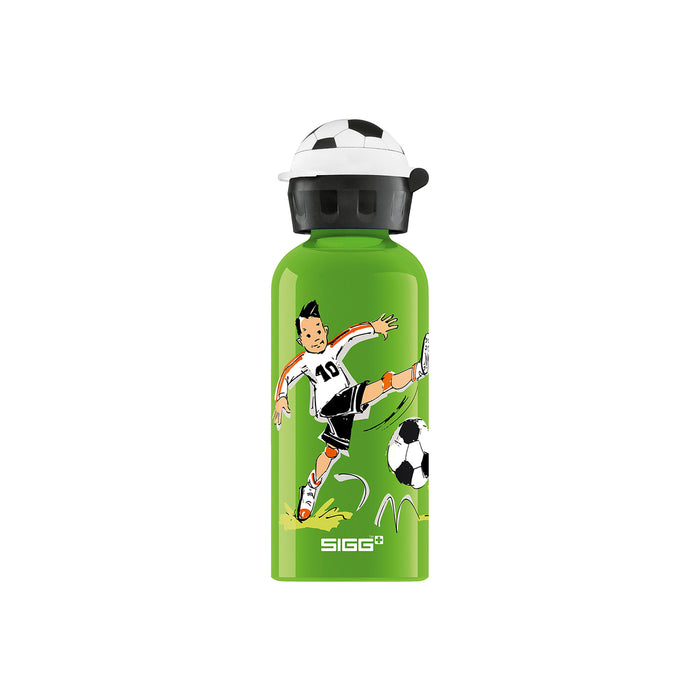 Trinkflasche Fußball 0,4l grün