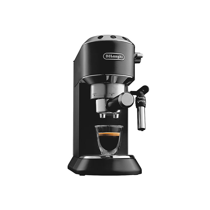 DE LONGHI Espressomaschine Dedica Style Siebträger 1350W 4,2kg schwarz