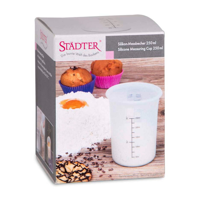 Messbecher ø 8 cm / H 11 cm Silikon Transparent Silikon