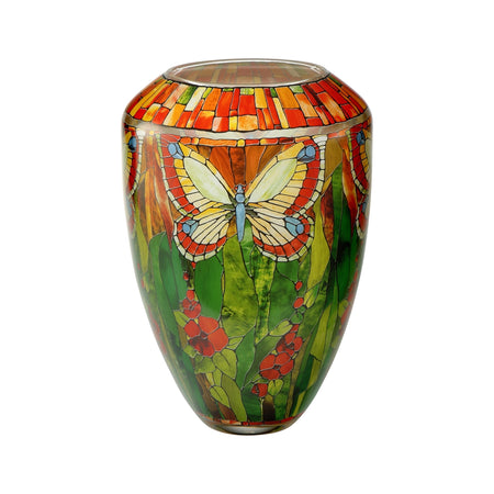 Vase Louis Comfort Tiffany - Schmetterlinge