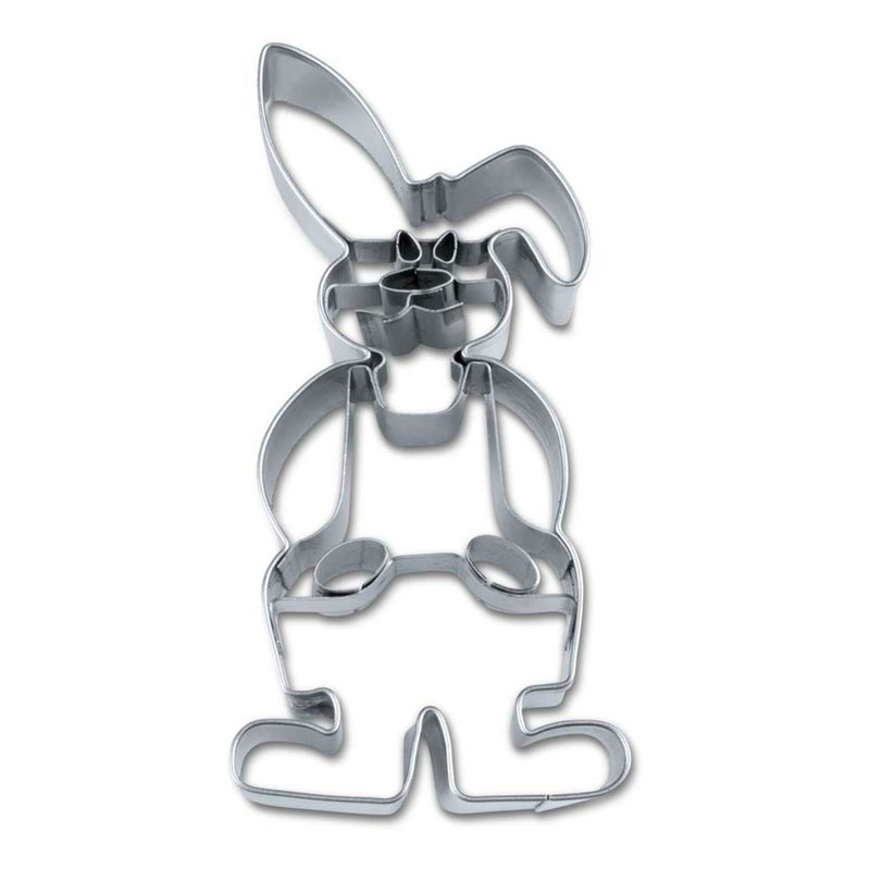 Präge-Ausstecher Hasenbub 9 cm Edelstahl