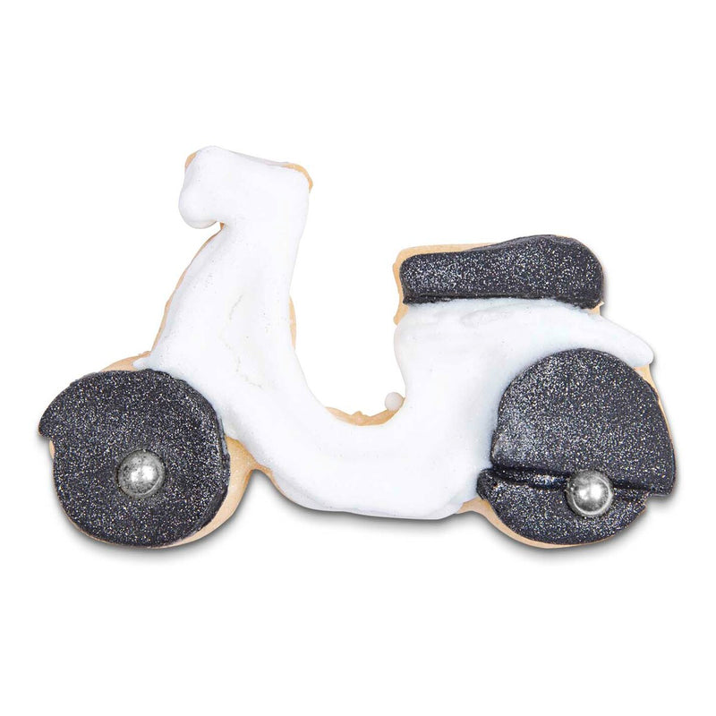 Präge-Ausstecher Motorroller 5,5 cm Edelstahl