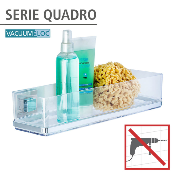 Vacuum-Loc® Maxiablage Quadro Edelstahl