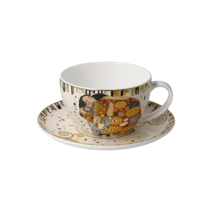 Tee-/ Cappuccinotasse Gustav Klimt  Die Erfüllung