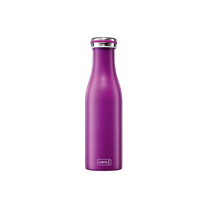 Thermo-Isolierflasche Edelstahl 0,5l purple