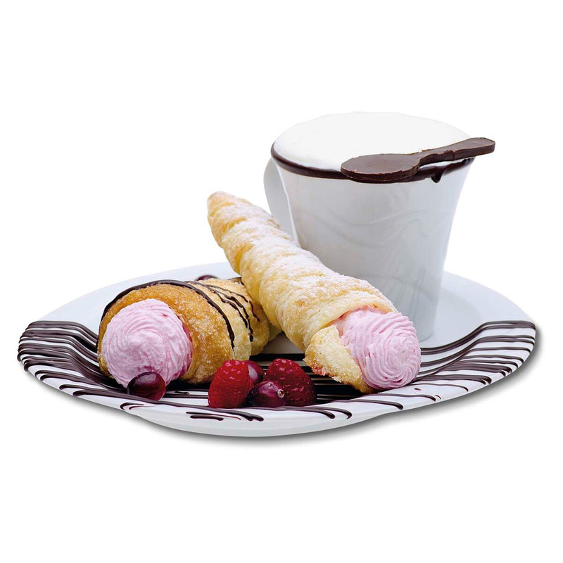 Schillerlocken 14 cm x ø 0,3/3,5 cm 6 Stück Edelstahl