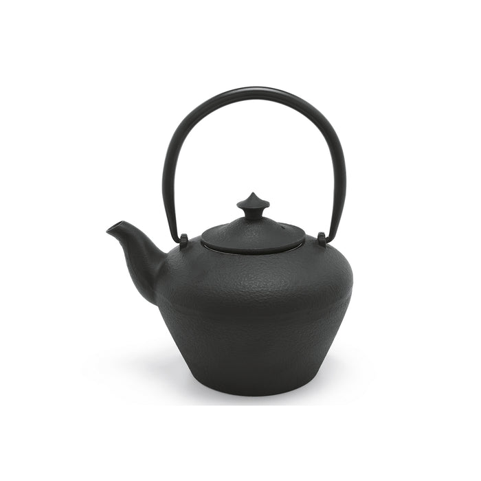 Teekanne mit 4 Teebechern Geschenkset Chengdu 5teilig schwarz