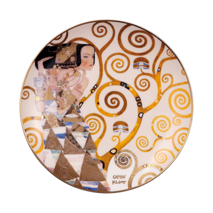 Wandteller Gustav Klimt Die Erwartung