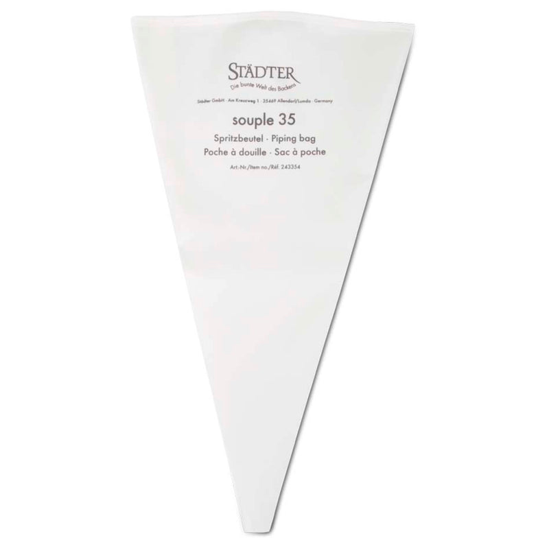 Profi-Spritzbeutel 35 cm 35 souple Weiss Nylongewebe