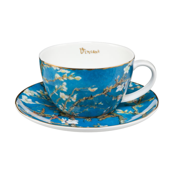 Teetasse Vincent van Gogh - Mandelbaum blau