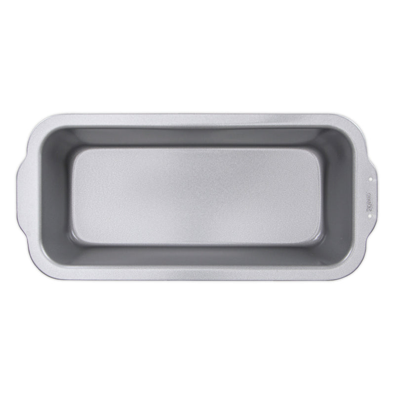 we love baking Brotbackform 30 x 13 cm / H 8 cm Silber Metall