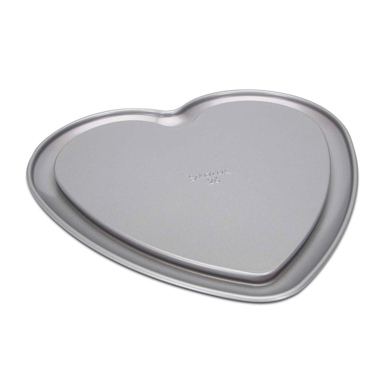 we love baking Springform Herz ø 26 cm / H 7 cm Silber Metall