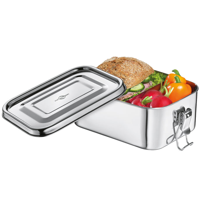 Lunchbox CLASSIC Edelstahl klein 17,5x13x6,5cm