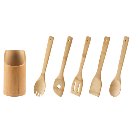 Küchenhelfer-Set Bambus 5teilig