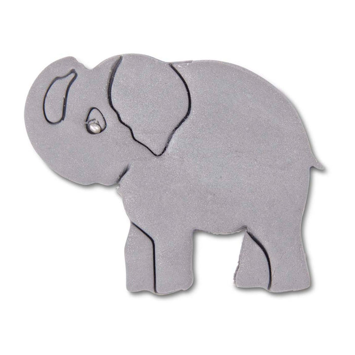 Präge-Ausstecher Elefant 8 cm Edelstahl