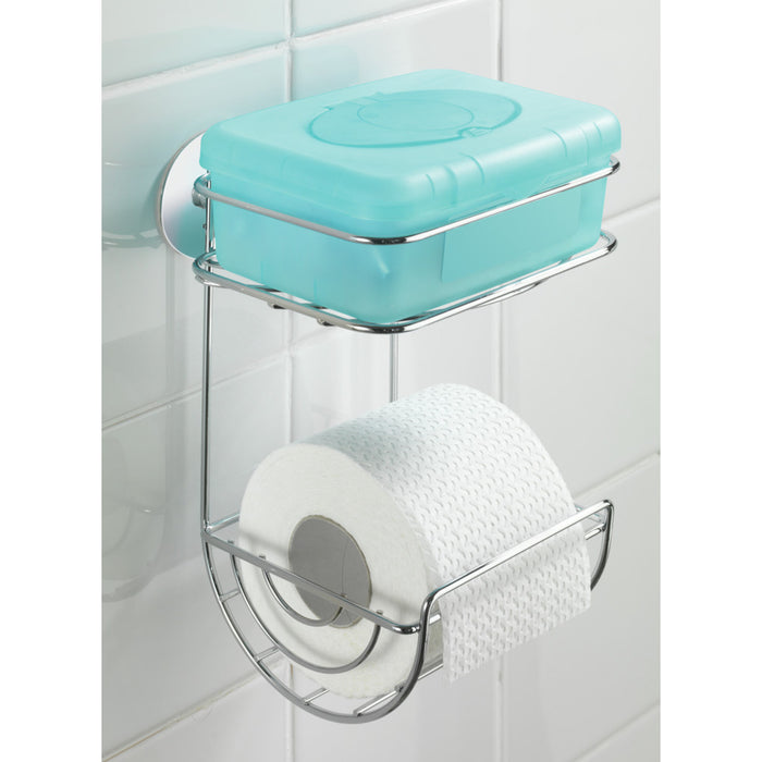 Turbo-Loc® Toilettenpapierhalter mit Ablage