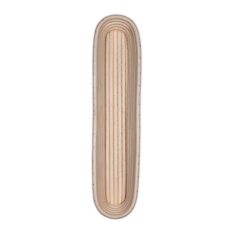 Gärkorb Baguette 36 x 7,5 cm / H 4,5 cm Rattan