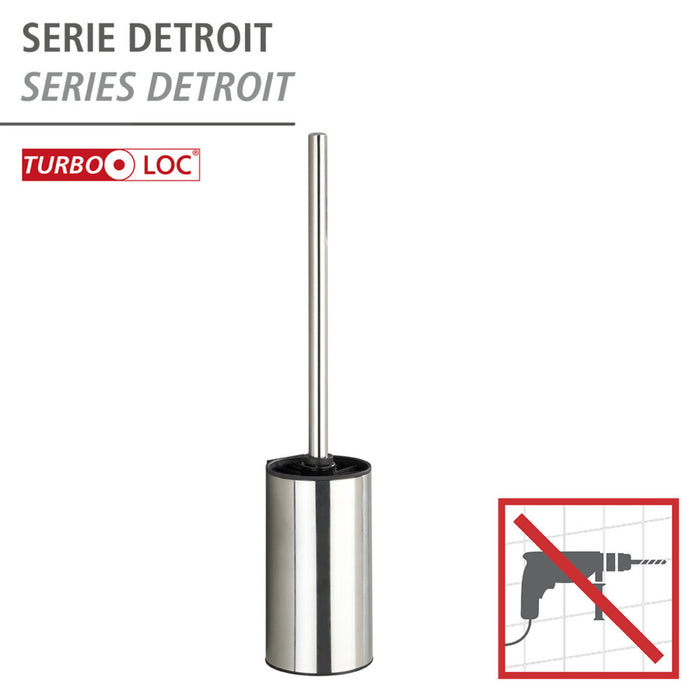 Turbo-Loc® Edelstahl WC-Garnitur Detroit