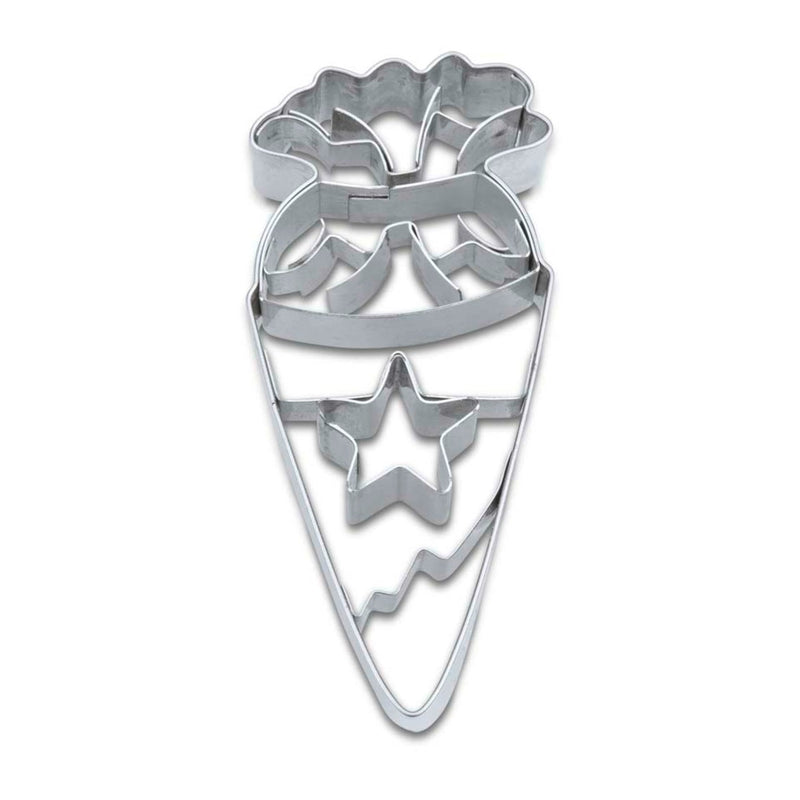 Präge-Ausstecher Schultüte 8 cm Edelstahl